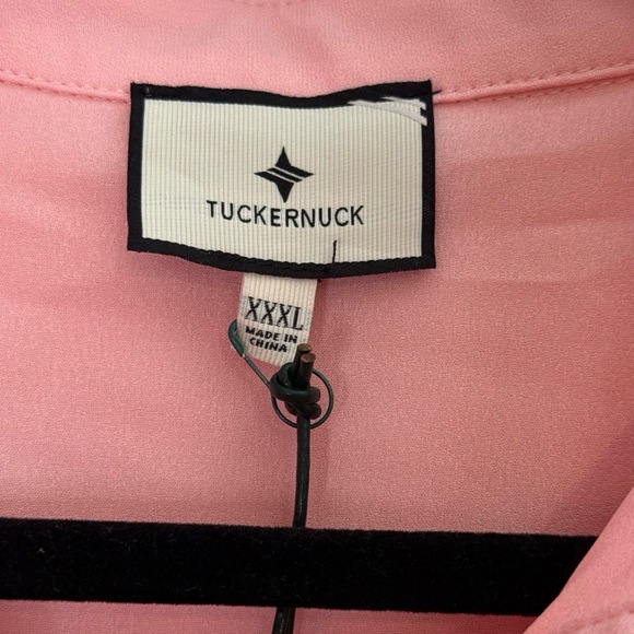 NWT Tuckernuck‎ Callahan Shirt Dress Y23002T Peach Plus Size XXXL Longsleeve - Picture 3 of 7